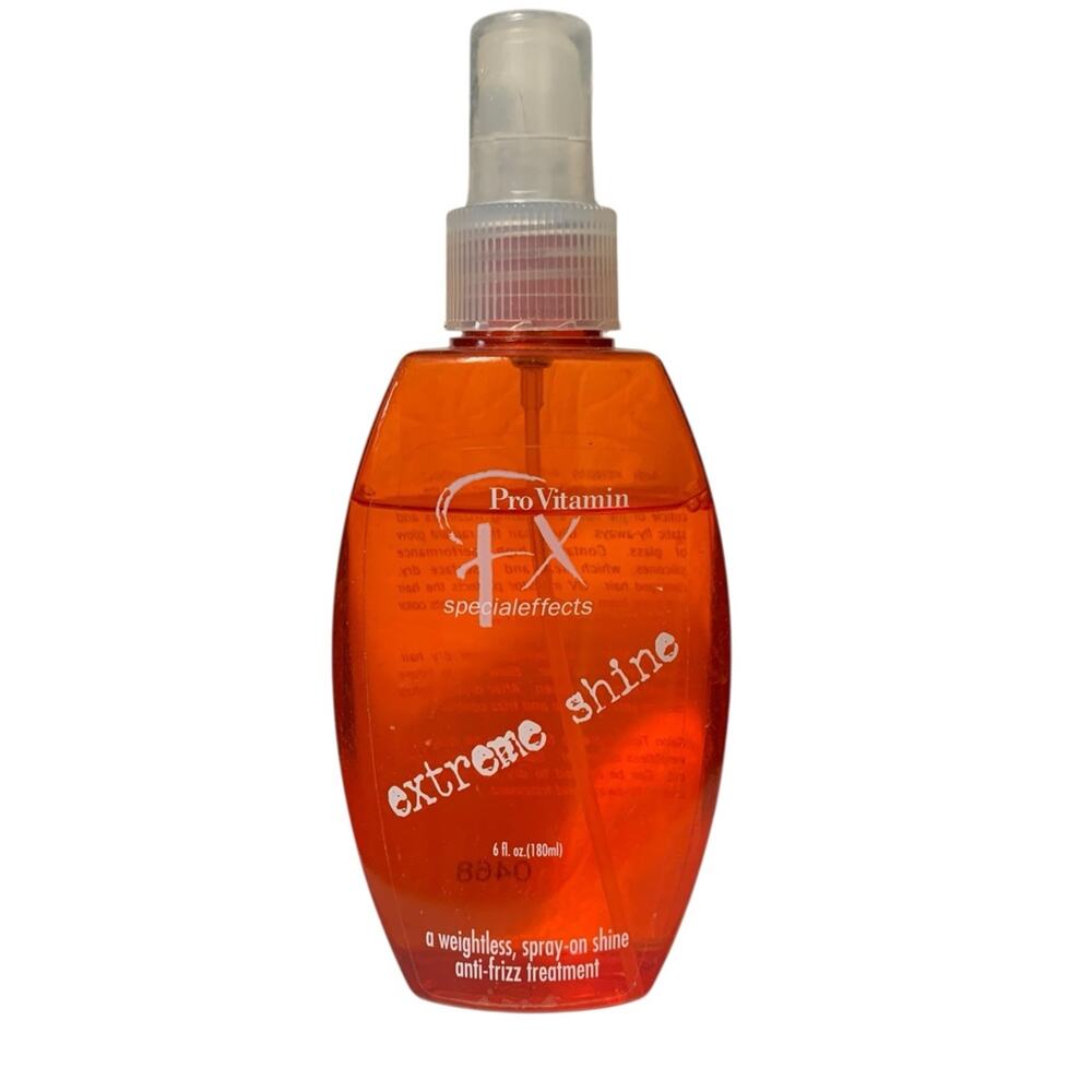 FX Special Effects Extreme Spray Shine Anti-frizz Weightless Hair Treatment 6 Oz